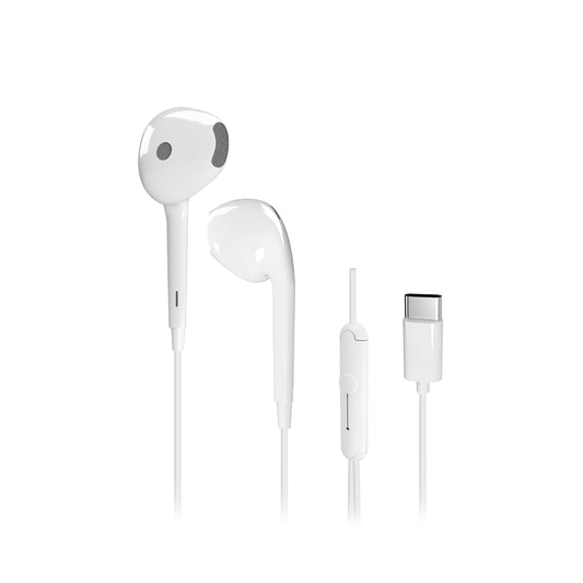 Kabelgebundene Kopfhörer mit USB-C-Anschluss und Semi-In-Ear-Design
